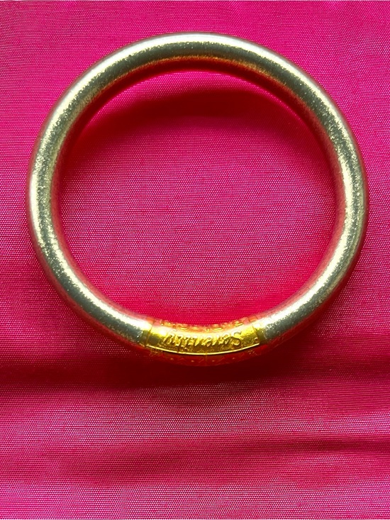 Budhagirl Jewelry - BuDhaGirl Etoile Tzubbie All Weather Bangle w/ Pouch Size Medium NWOT